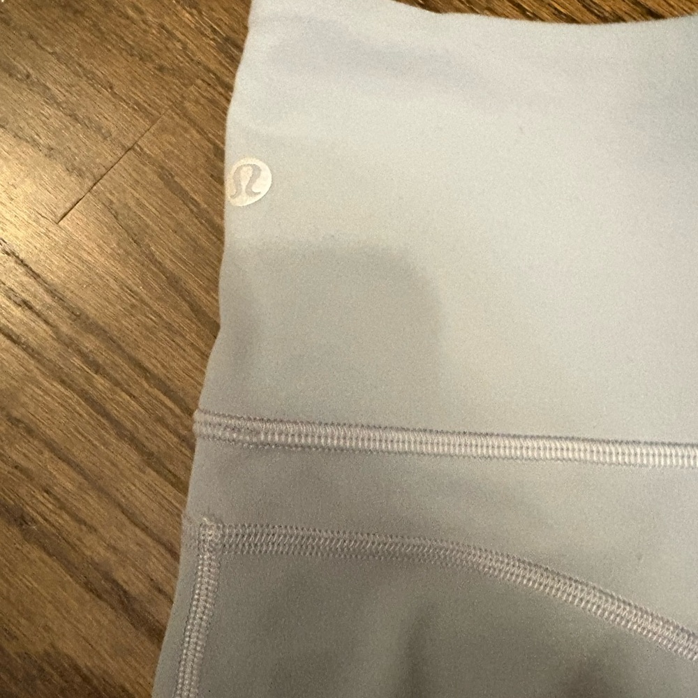 Lululemon Athletica Light Gray Boot Cut Pants